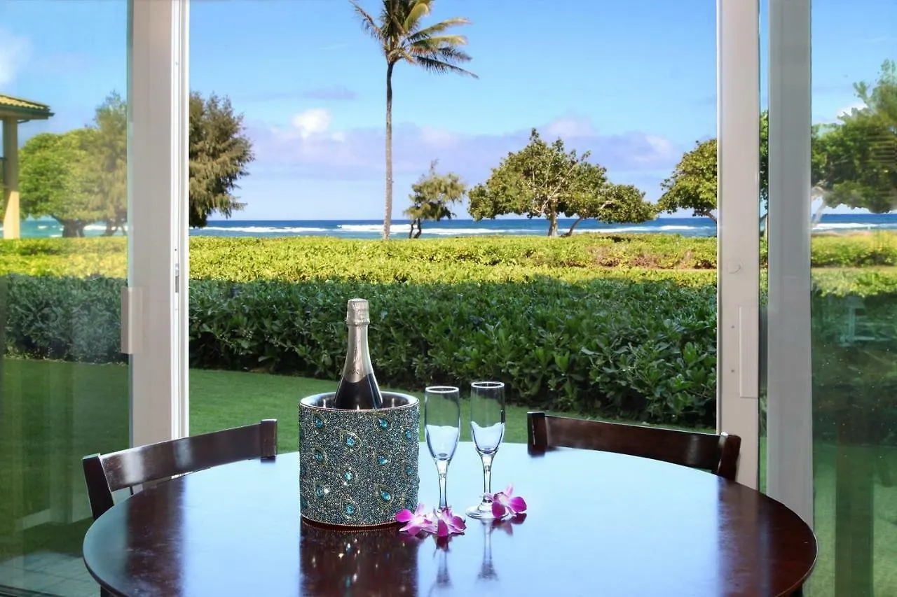 Waipouil Beach Resort Gorgeous Ocean Front Condo! Sleeps 8 Ac Pool Kapa'a United States